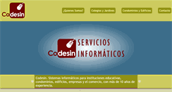 Desktop Screenshot of codesin.cl
